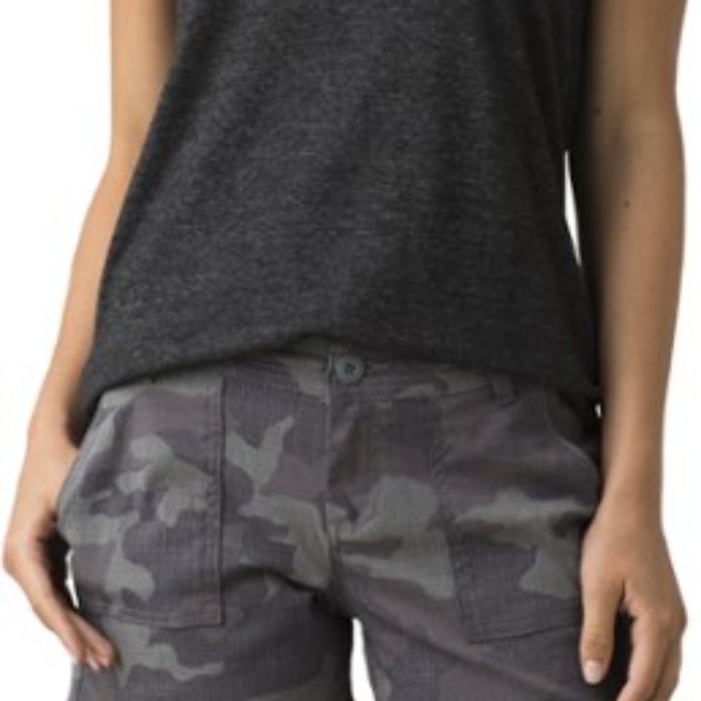 Prana gray camo shorts